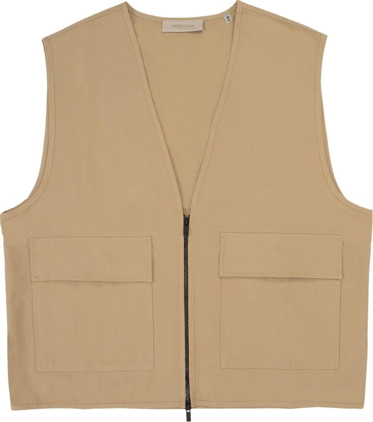 

Жилет Fear of God Essentials Work Vest 'Oak', зеленый