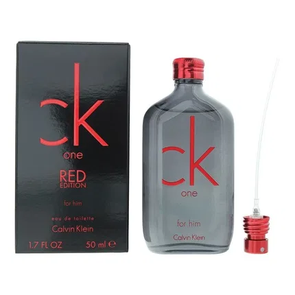 Парфюмерная вода Calvin Klein CK One Red Edition, 50 мл, Red