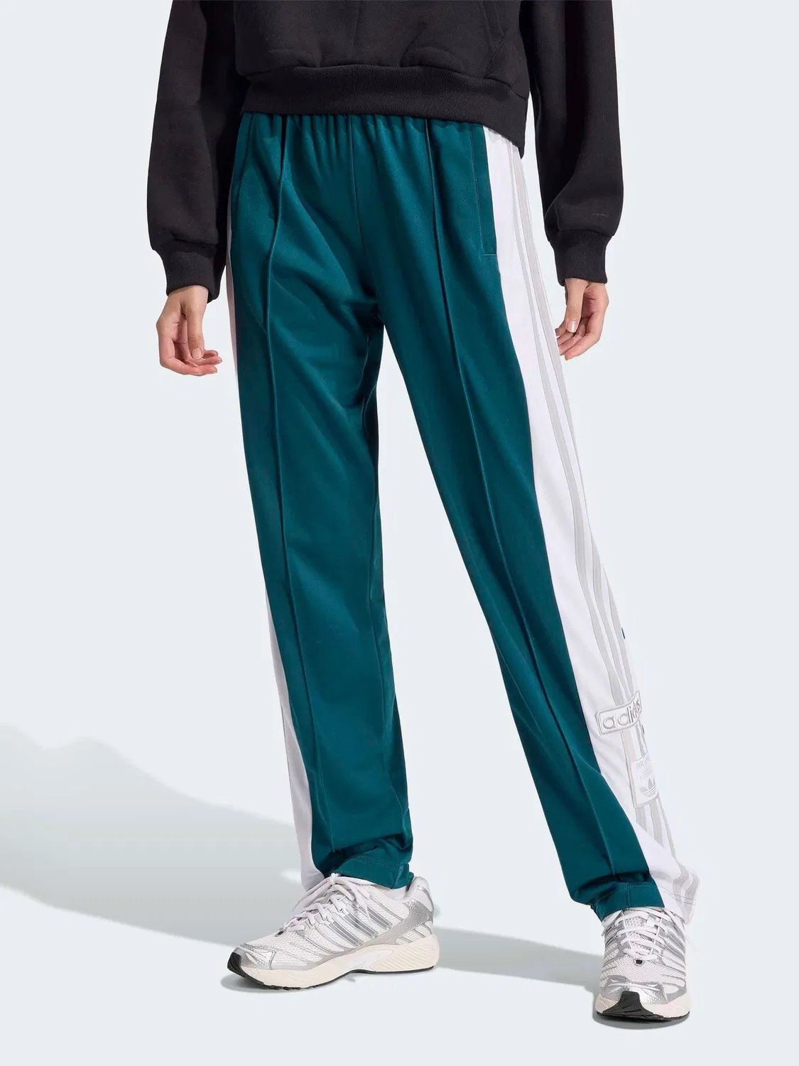 Штаны спортивные Adibreak Track, adidas Originals, зеленые