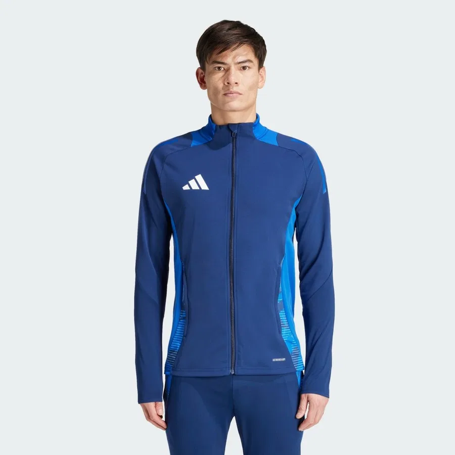 Куртка спортивная с длинным рукавом Tiro 24 Competition Training Jacket adidas, Синий