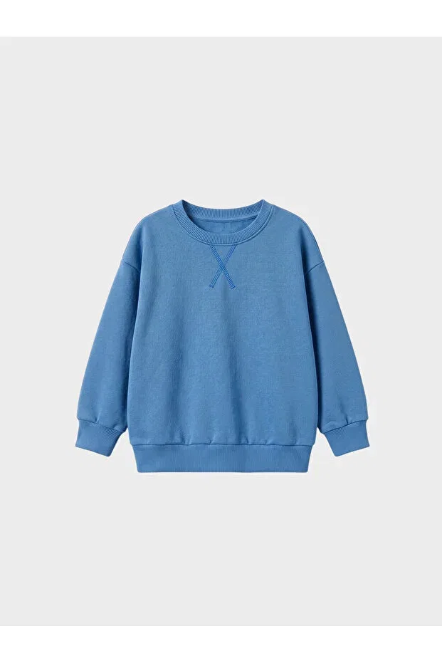 Детские свитшот для мальчиков с длинным рукавом Cotton Trips, Blue