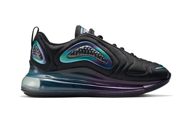 Детские кроссовки с амортизацией Air Max 720 Nike, Black — фото 3