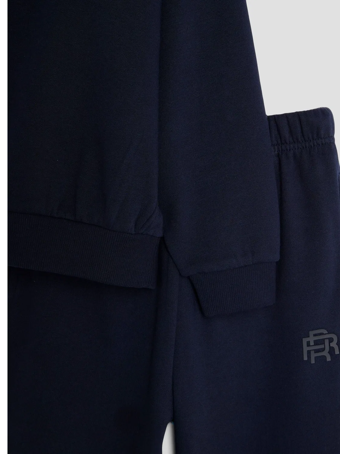 Сет худи и джоггеры Essentials Hoodie & Joggers Set River Island, синий — фото 3