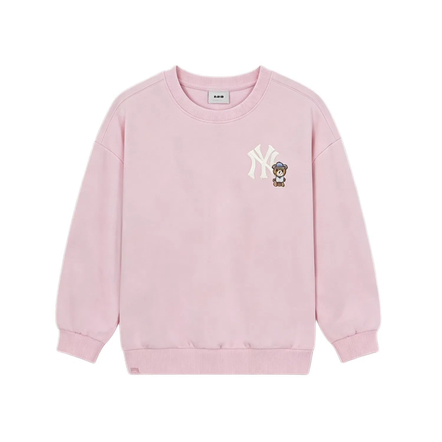 Детский свитшот с круглым вырезом MLB KIDS, Pink