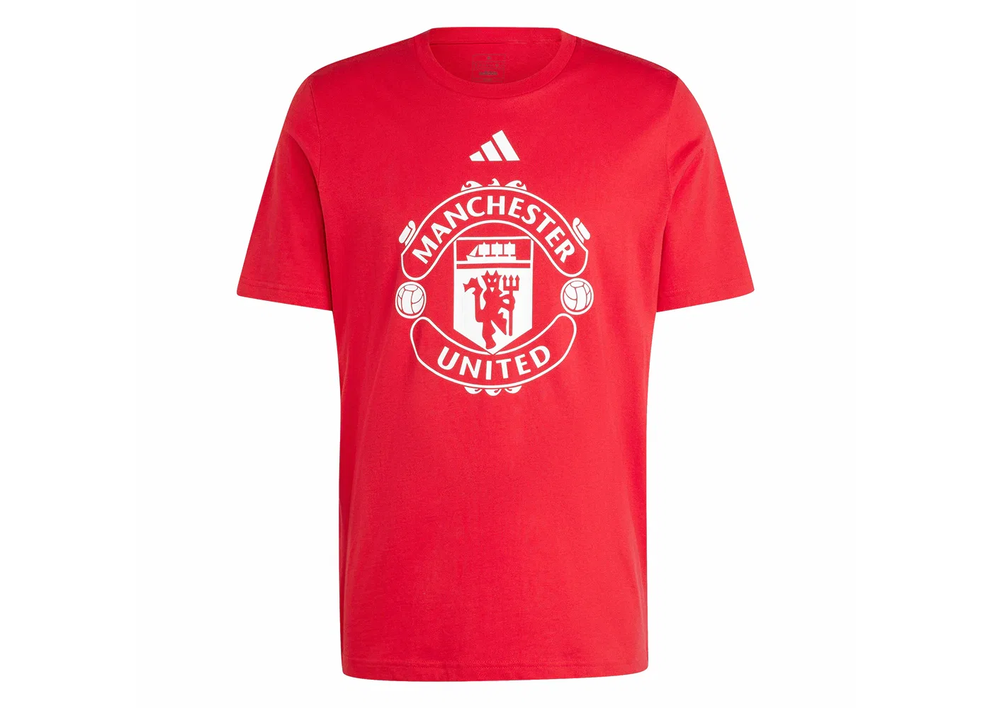 Мужская футболка с принтом Adidas Tee, Red