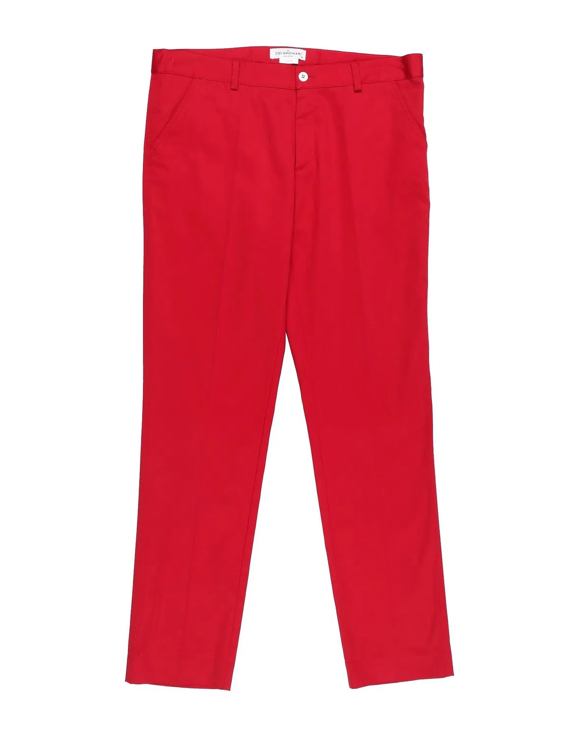 Детские брюки для девочек поплиновые Red Colorichiari, красный