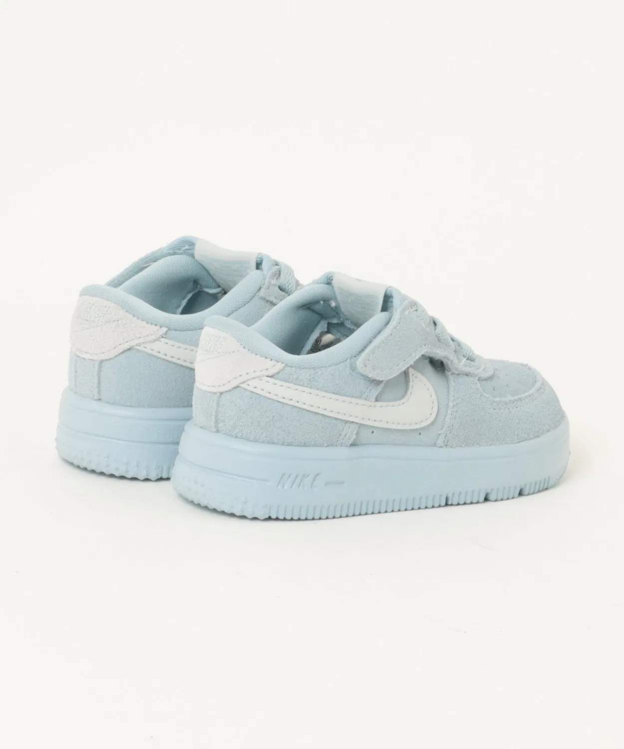 Детские кроссовки без шнурков Nike Air Force 1 Low EasyOn LV8, синий — фото 2