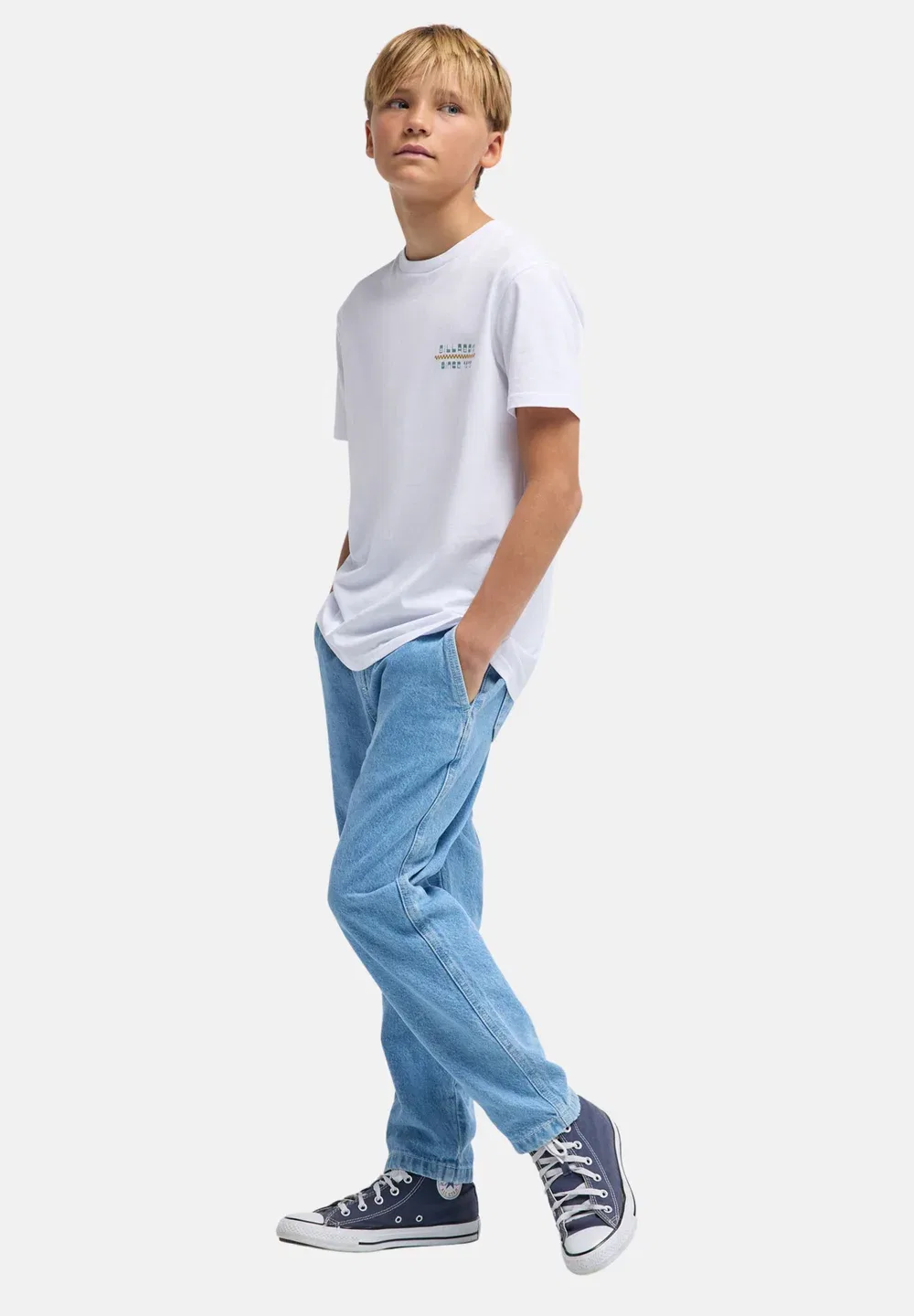Одежда Jungen 8-16|топы ebbzt00256 - футболка с принтом Billabong, Wht