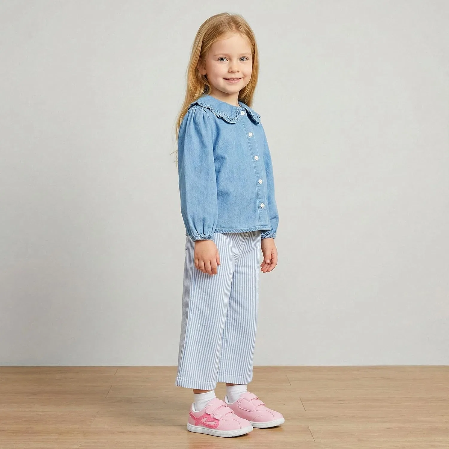 Детские кроссовки с широким носком Zero Drop STQ, Water Pink — фото 3