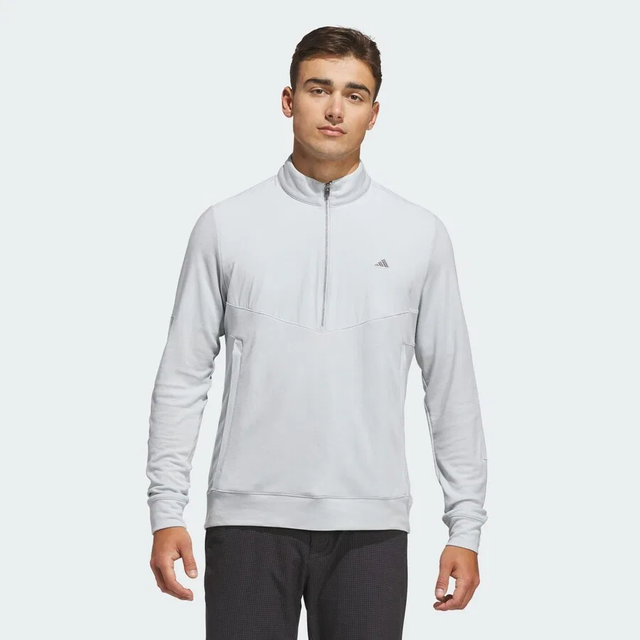 Спортивная толстовка ADIDAS PERFORMANCE 'Ultimate365+' светло-серого цвета — фото 2