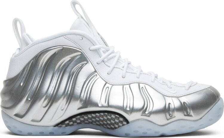 

Кроссовки Nike Wmns Air Foamposite One 'Chrome', серебряный, Серебристый, Кроссовки Nike Wmns Air Foamposite One 'Chrome', серебряный