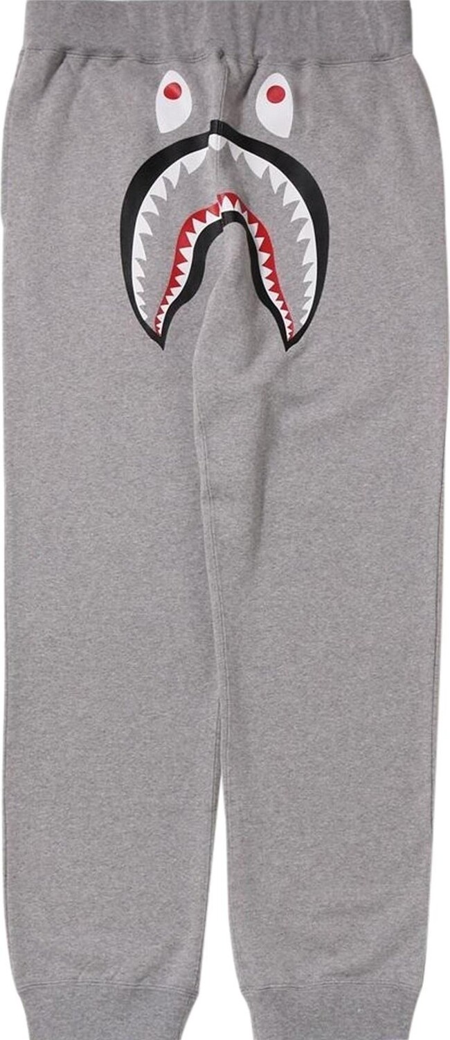 

Брюки BAPE Shark Sweat Pants 'Grey', серый