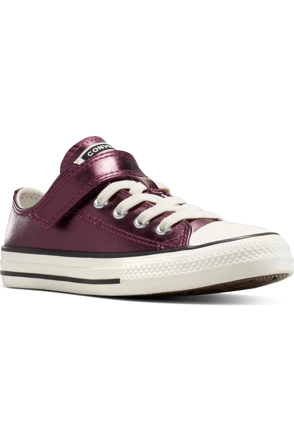 Кеды детские металлик на низком подъеме Chuck Taylor All Star Converse, Mesa Rose/Egret/Black