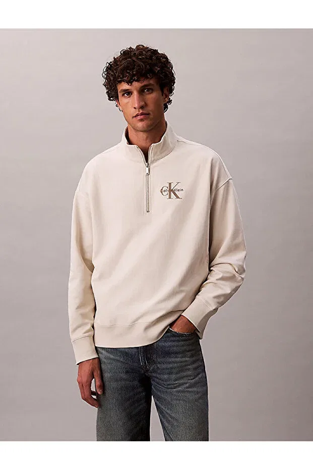 Мужские свитшот с длинным рукавом Calvin Klein, White