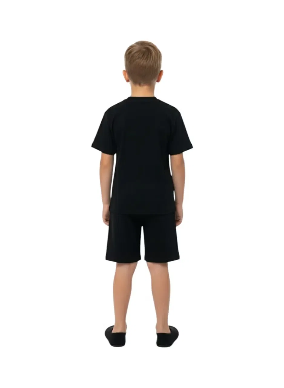 Комплект футболка и шорты с принтом Ninja Eyes, Bidani, мультиколор — фото 3