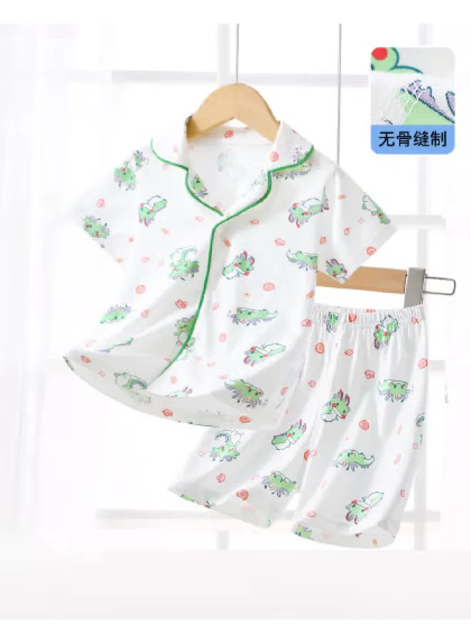Комплект пижамный с коротким рукавом Bornbay, зеленый