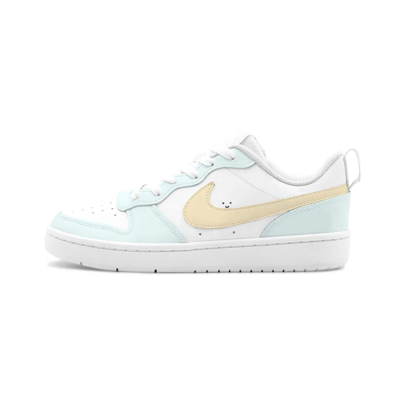 Детские кроссовки для скейтбординга с низким верхом Nike Court Borough, Light Blue
