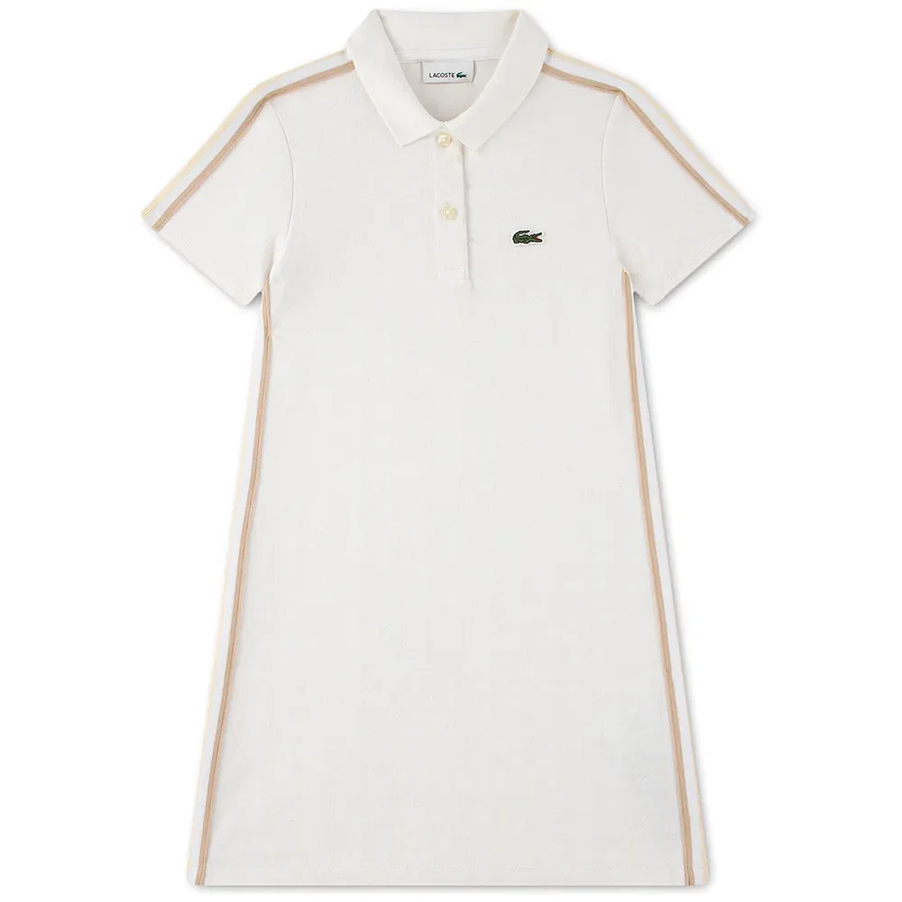 Платье с коротким рукавом Lacoste 447080, белый