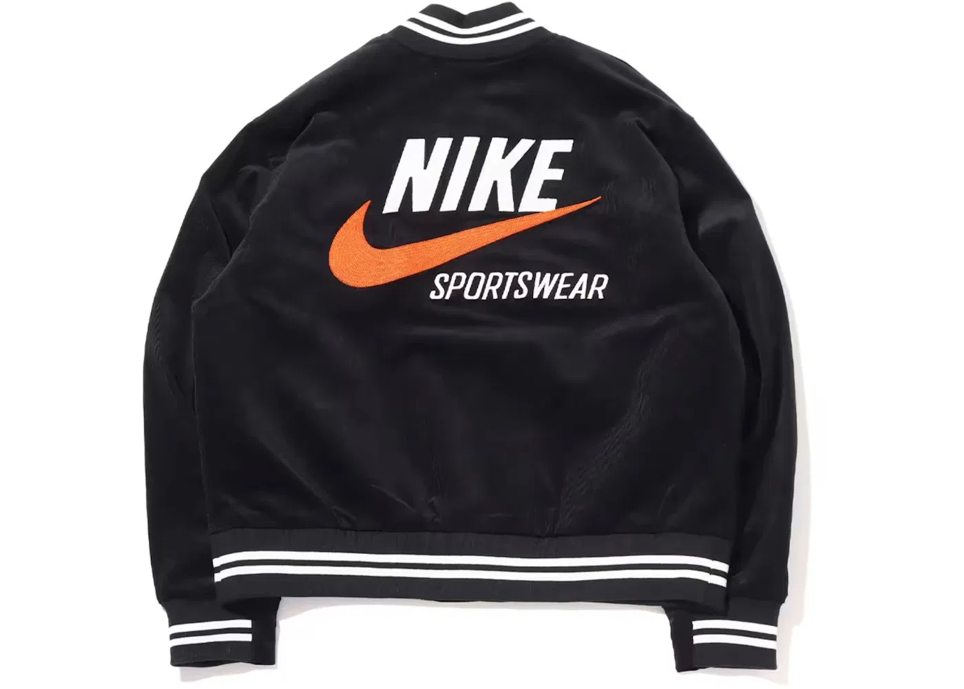 Мужская куртка-бомбер с длинным рукавом Nike Sportswear Trend, Black — фото 2