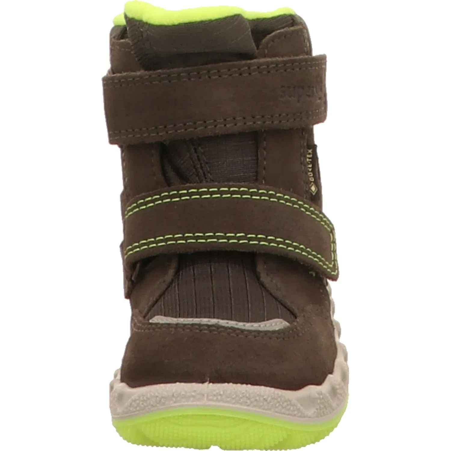 Детские снежные ботинки для девочек с монстром Icebird Superfit, Grey Yellow 2000 — фото 2