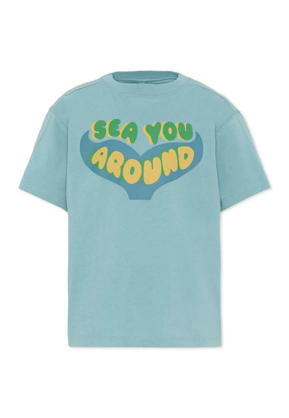 Футболка - футболка с принтом Stella Mccartney Kids, Light Blue