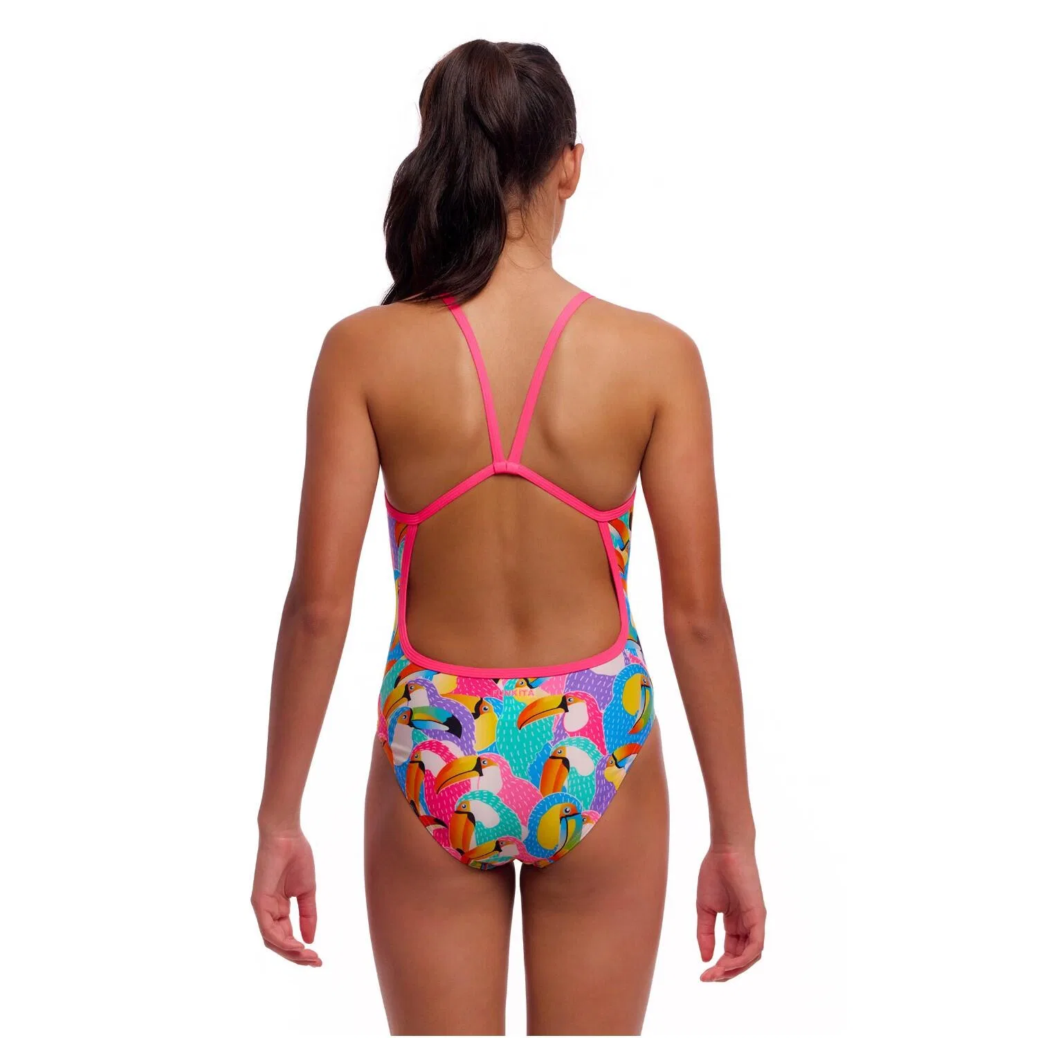 Детский купальник для девочек с открытой спиной Tou By Tou Funkita, Bunt — фото 2