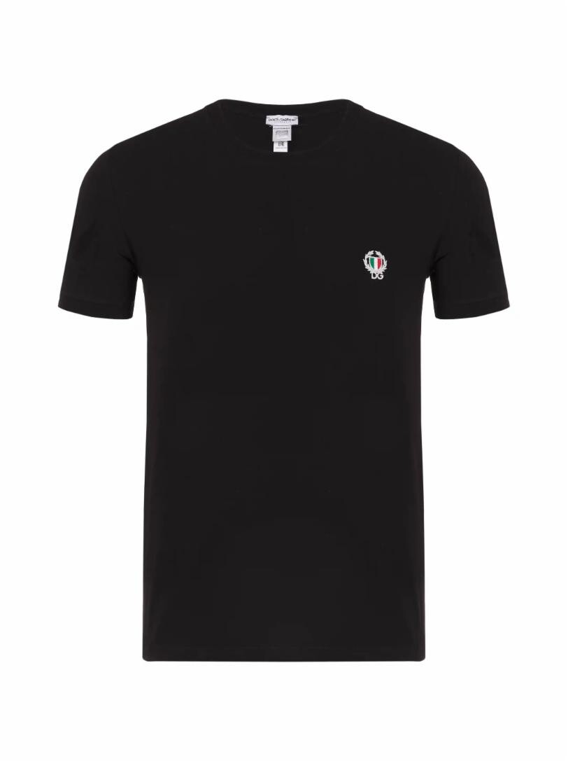 

Футболка Girocollo Dolce&Gabbana, Черный, Футболка Girocollo Dolce&Gabbana