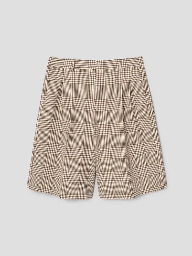 Шорты Large Fit Short AMI PARIS, Бежевый