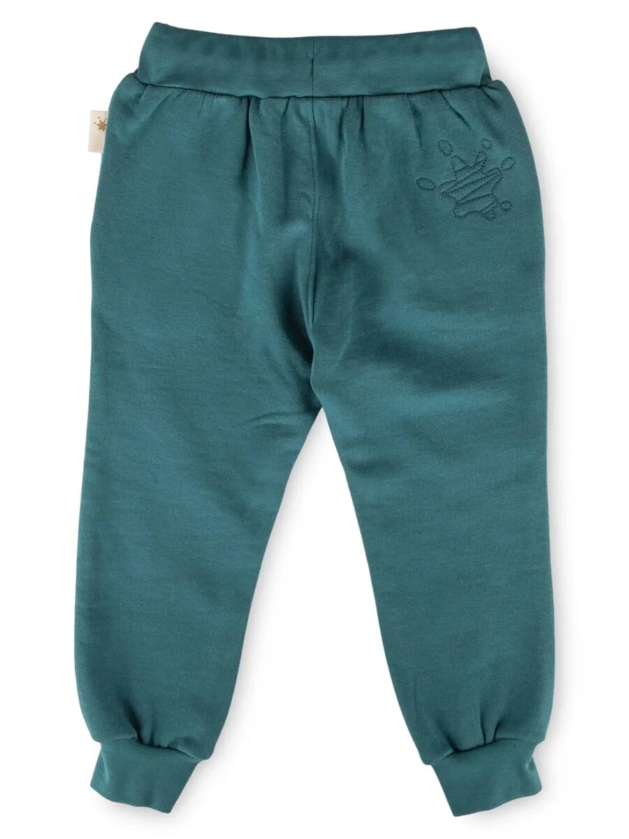 Штаны SIGIKID Regular Pants 'Sweathose' зеленого цвета — фото 4