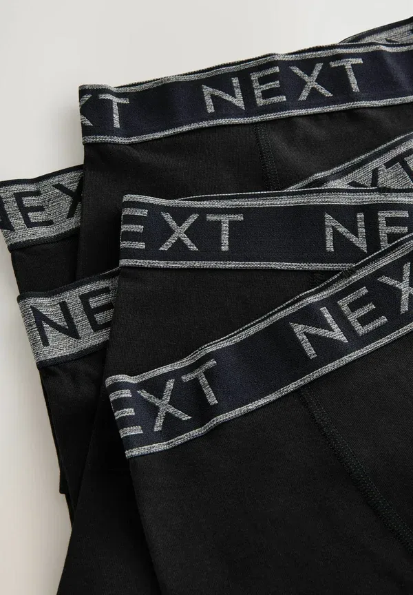 Комплект трусов из 5 шт Next, черный/серый — фото 4