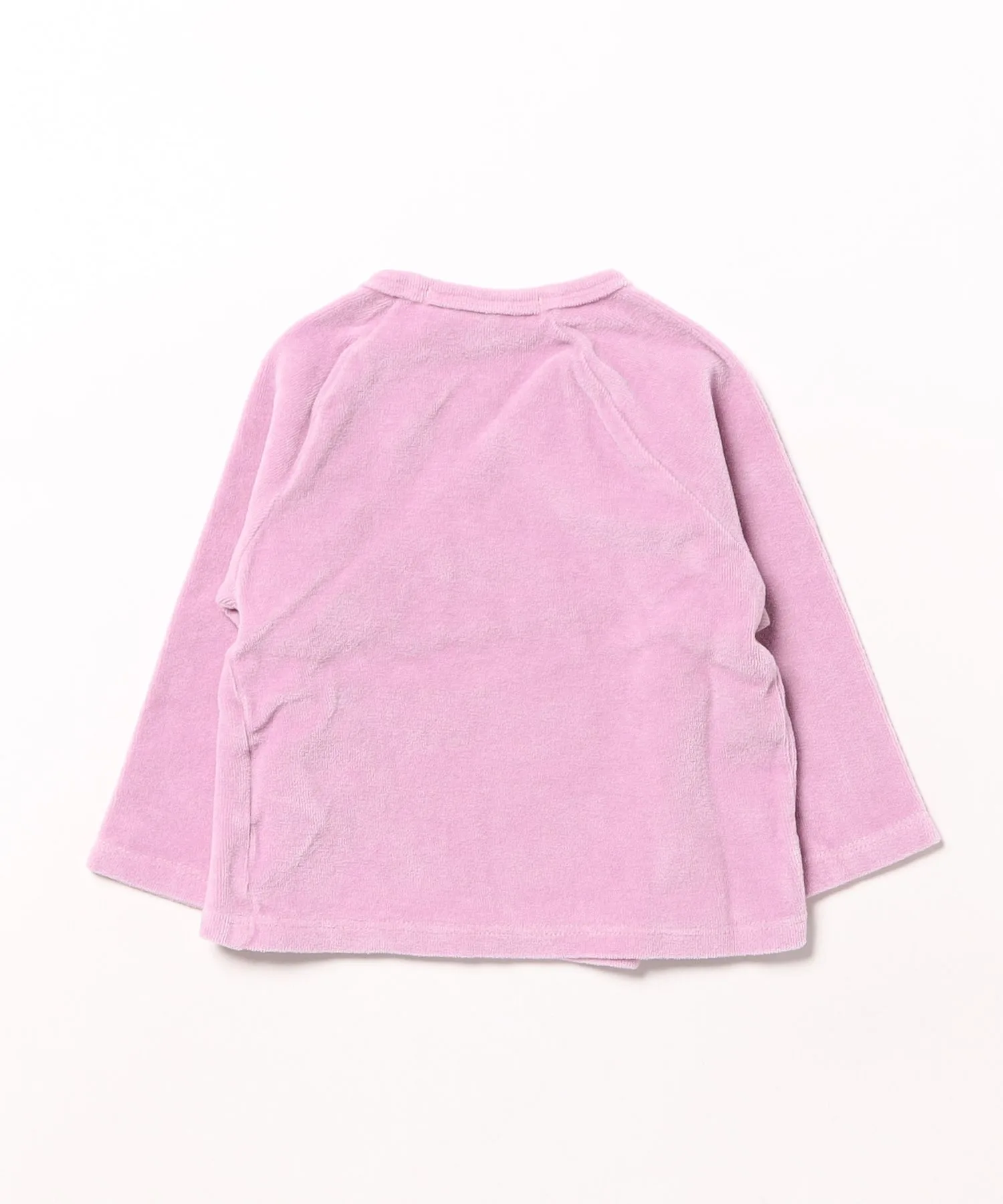 Детский кардиган из органического хлопка Rocking Horse crossed T-shirt BOBO CHOSES лавандовый — фото 4