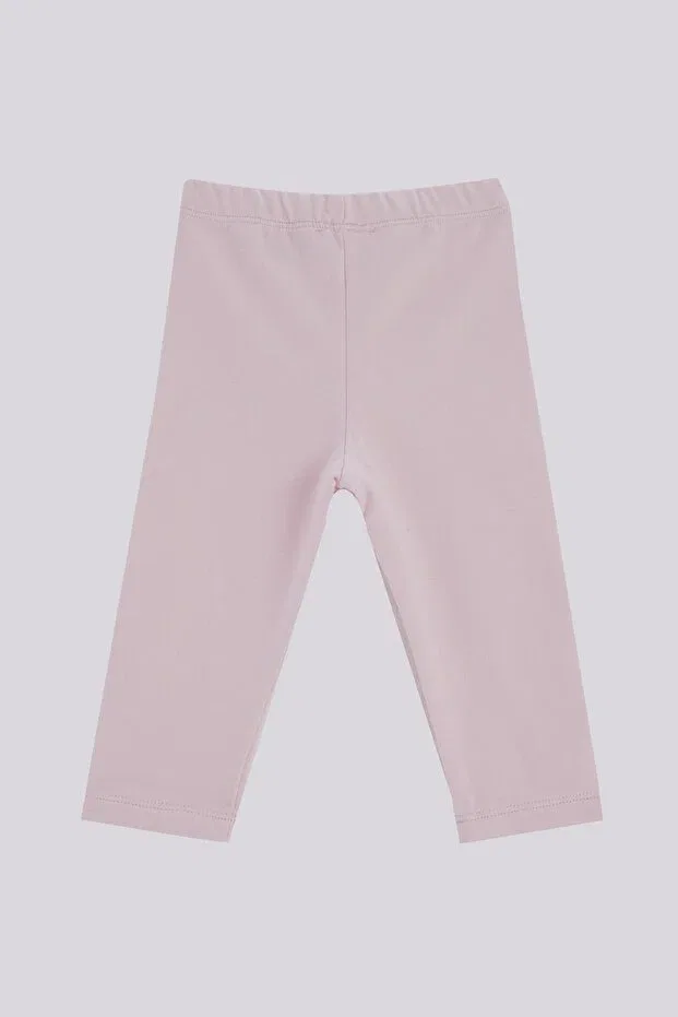 Детские леггинсы для девочек облегающие Gb Baby Basic, Pink — фото 2