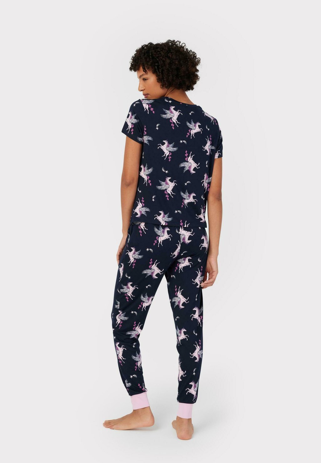 

Пижамный комплект SPACE UNICORN PRINT SET Chelsea Peers, синий