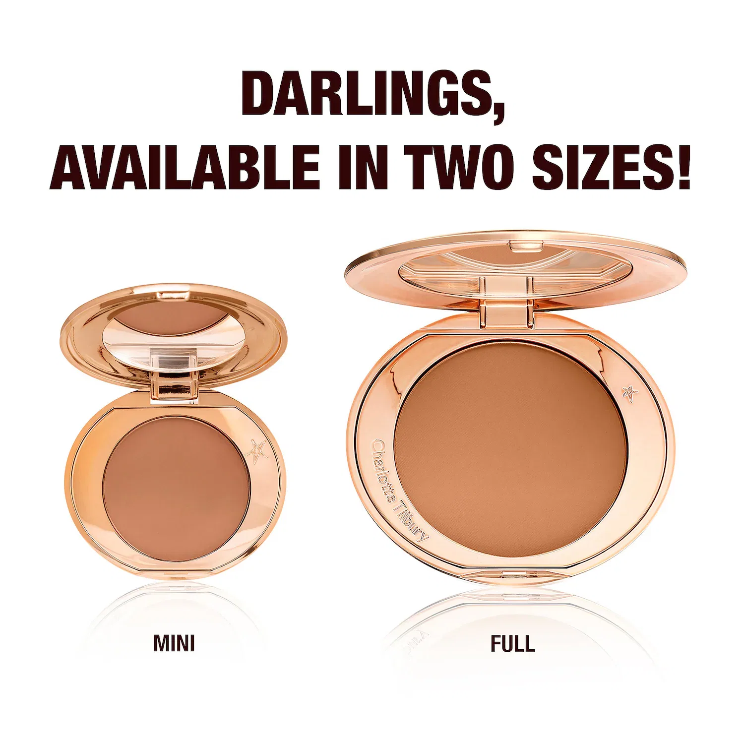 Мини-пудра фиксирующая с эффектом размытия, Mini Airbrush Flawless Finish Charlotte Tilbury, 4 Deep — фото 4