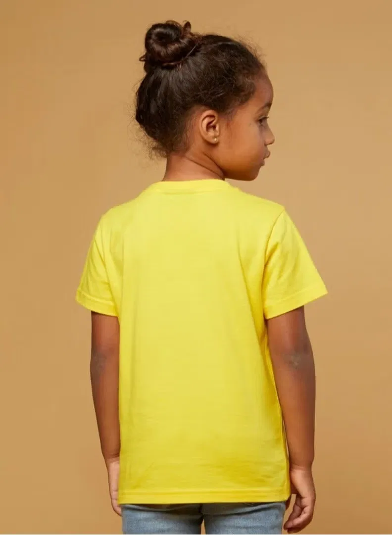 Футболка с принтом Lego, желтая — фото 2