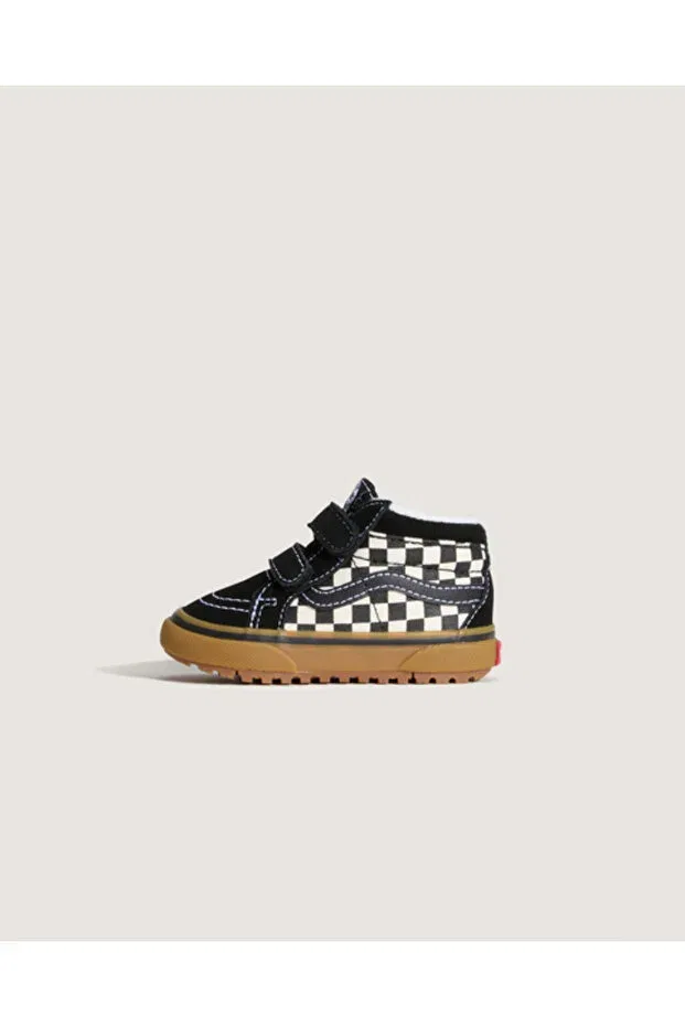 Детские кроссовки для девочек кожаные Mte sk8-mid reissue v Vans, Mixed — фото 4