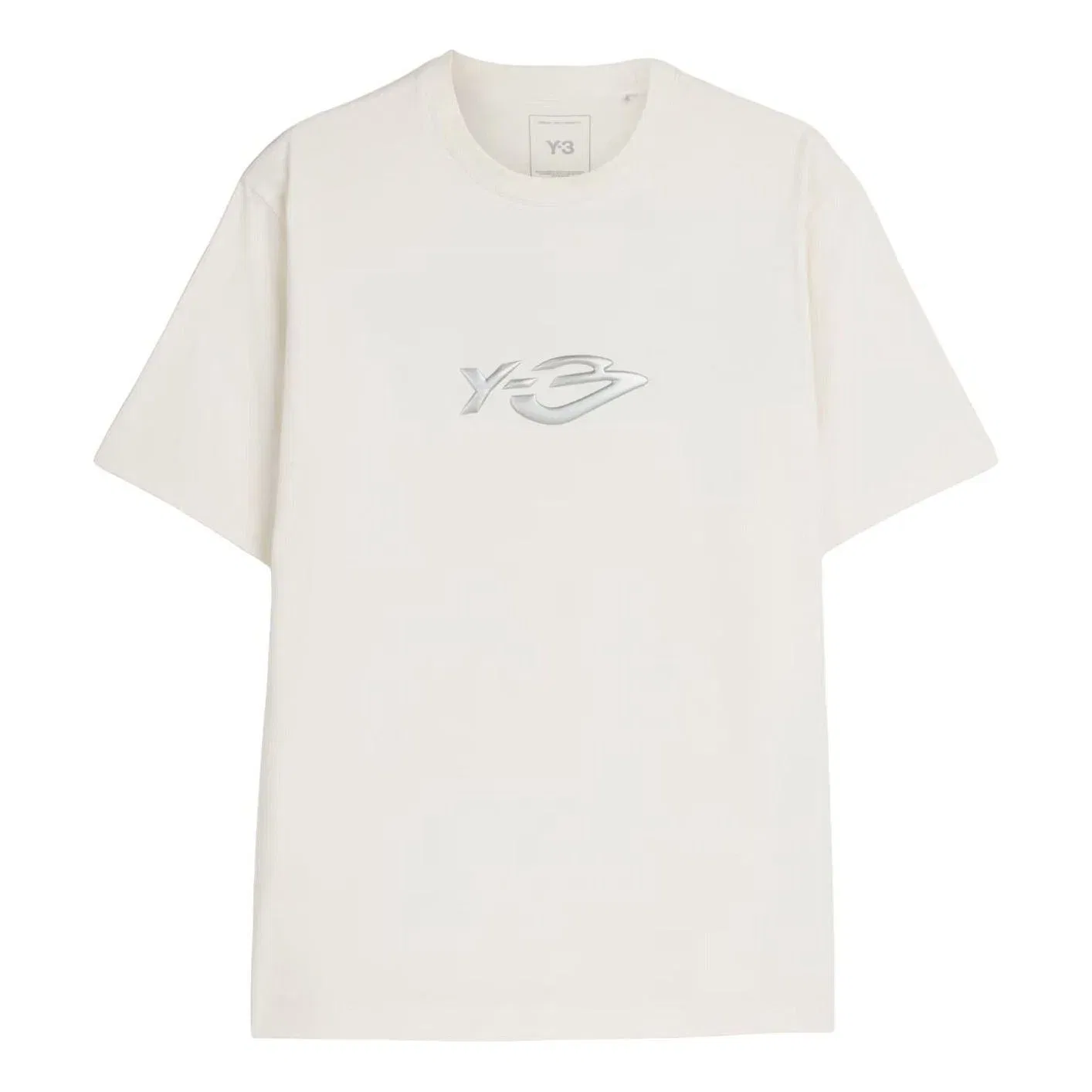 Мужская футболка с принтом Adidas x Y-3 Liquid Logo, белый