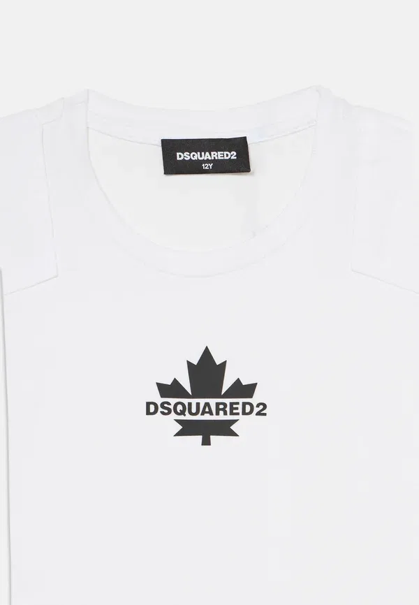 Футболка унисекс - однотонная Dsquared2, белый — фото 3