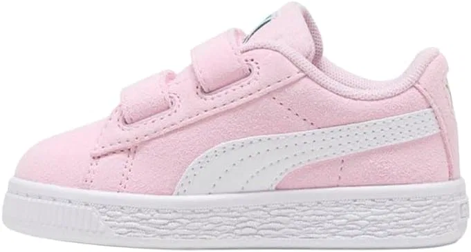 Детские кеды для девочек Suede Classic Slip On PUMA, Pink — фото 3