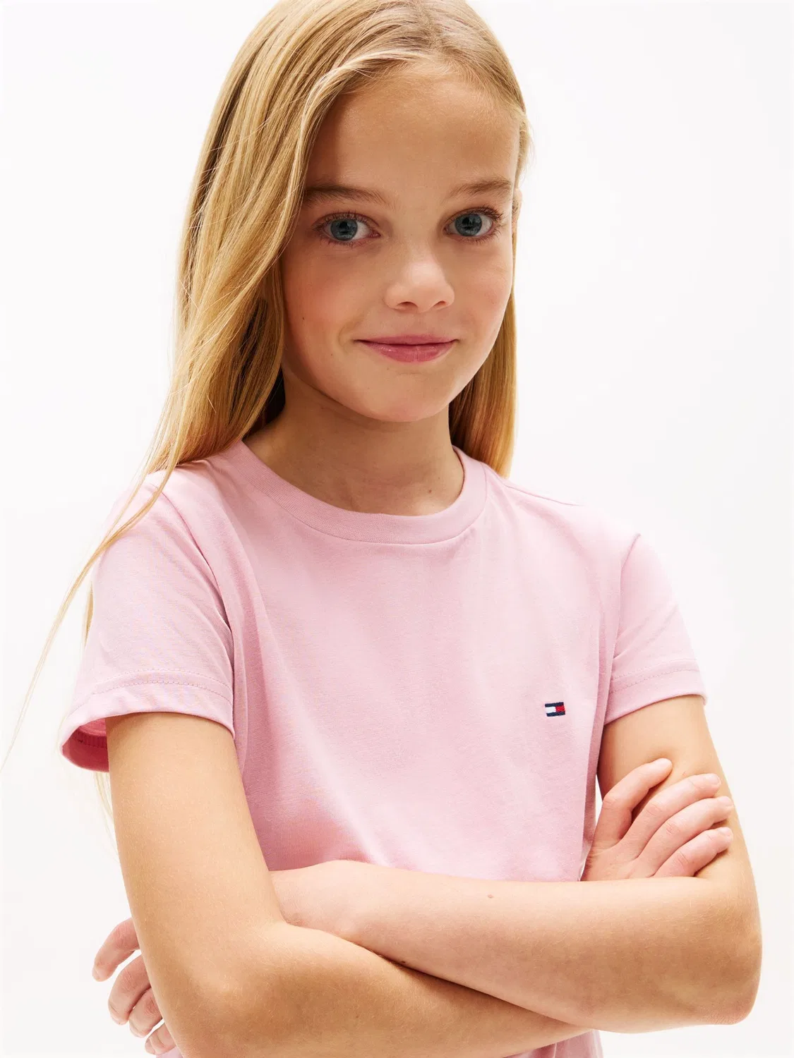 Футболка из хлопка 2 шт. Tommy Hilfiger, розовый — фото 2