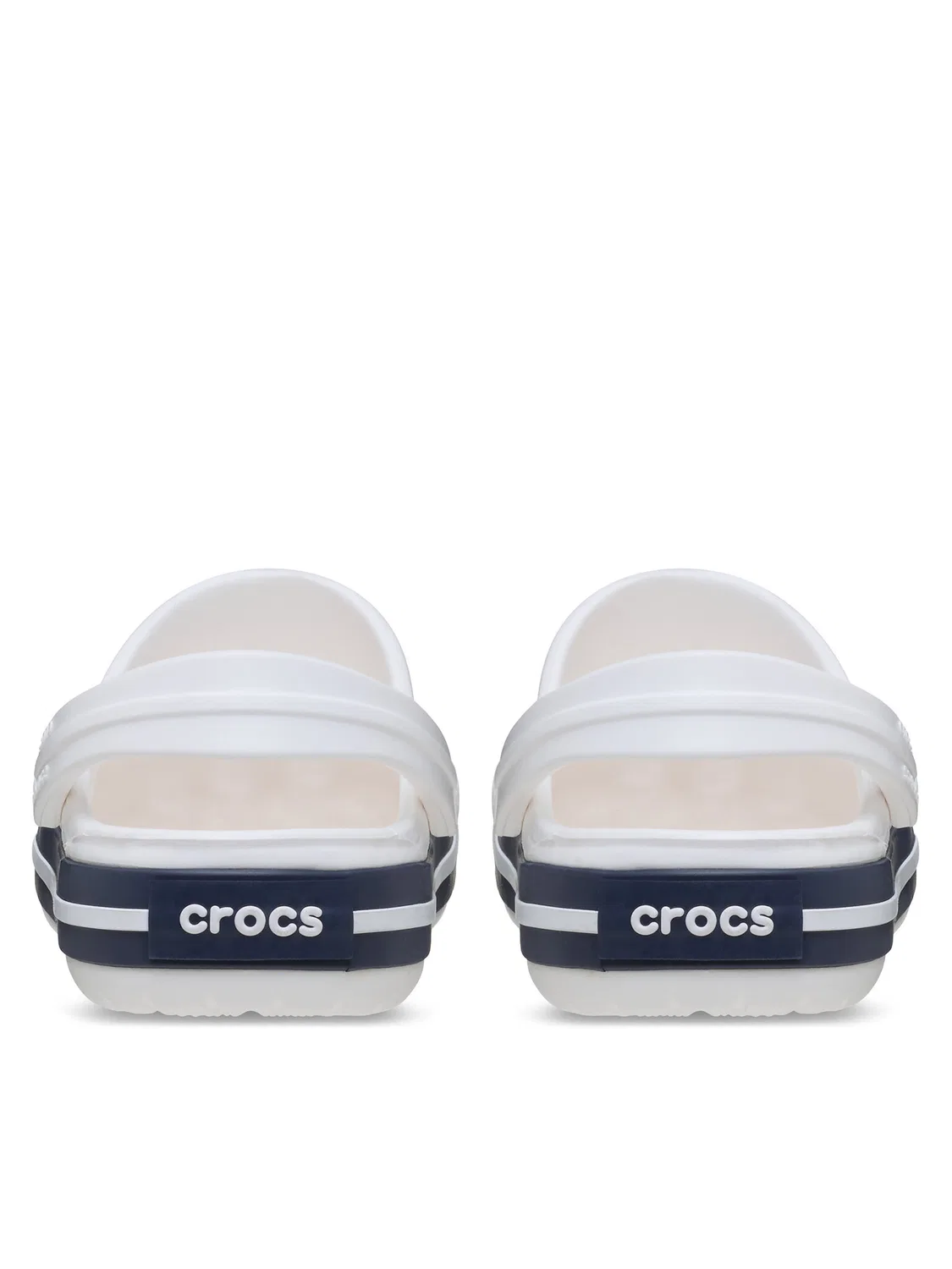Шлепанцы для девочки Crocband Clog Crocs, белый — фото 3