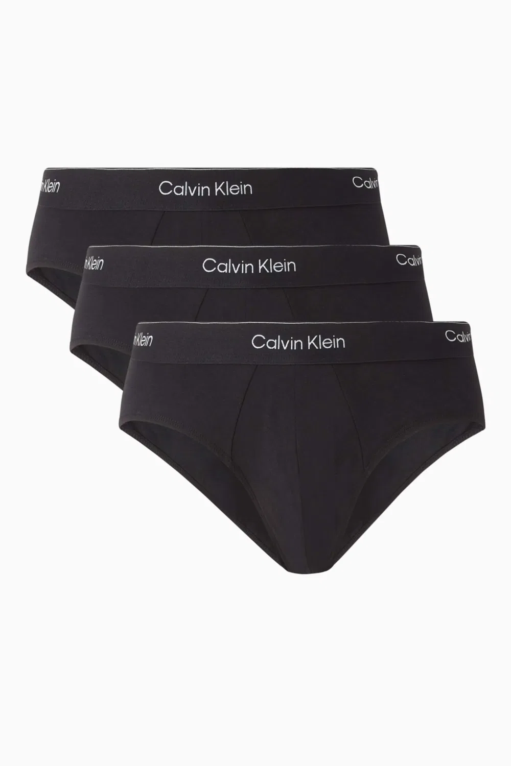 Трусы-брифы хлопковые комплект из 3 штук Calvin Klein