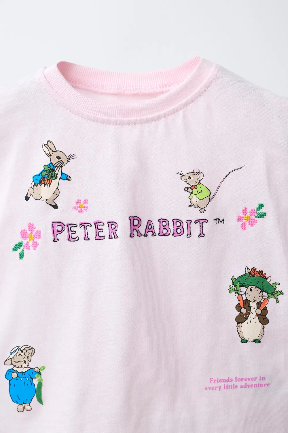 Футболка PETER RABBIT  ZARA, Pink — фото 3