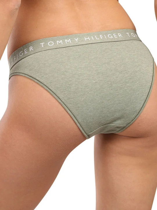 Трусы Tommy Hilfiger Heritage Waistband Logo, зеленый — фото 4