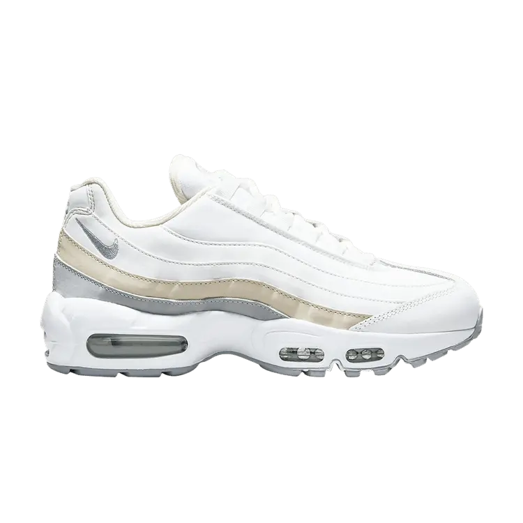 Кроссовки Nike Wmns Air Max 95 'White Wolf Grey', белый