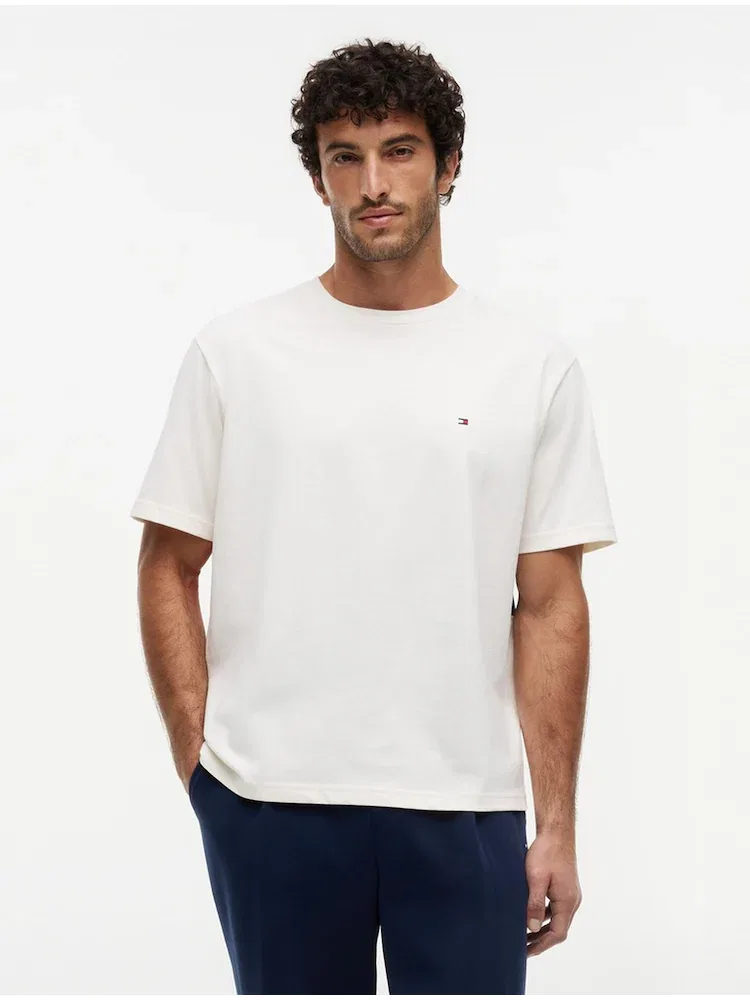 Футболка с флагом, Big Flag TOMMY HILFIGER, Ivory
