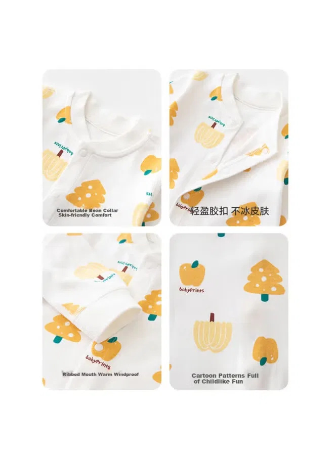 Боди-комбинезон с длинным рукавом на кнопках Babyprints, розовый — фото 3