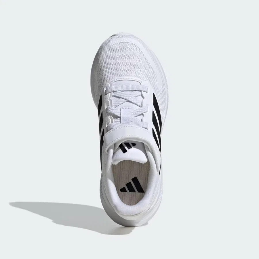 Детские спортивные кроссовки с липучкой Runfalcon 5 adidas, Белый — фото 2
