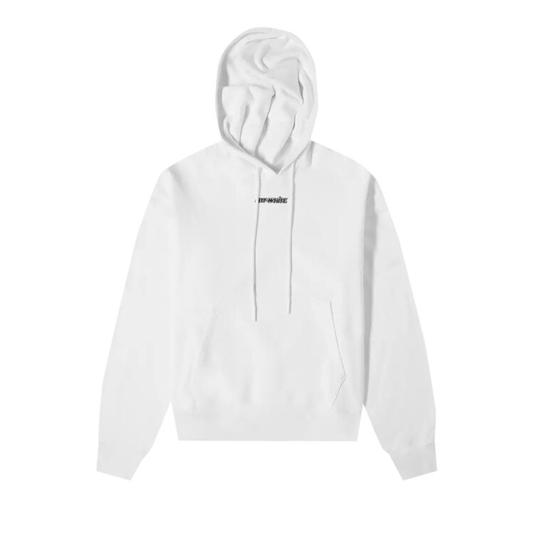 Худи Off-White Marker Over Hoodie 'White', белый