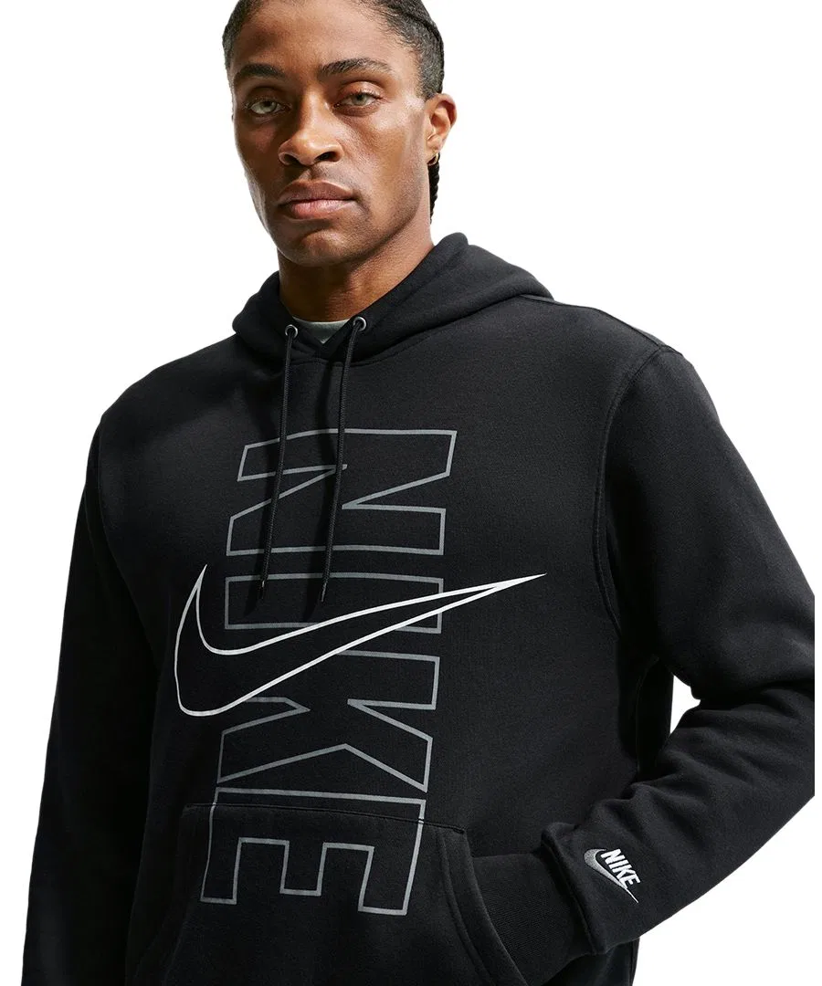 Худи Nike Sportswear Club с логотипом, Black — фото 3